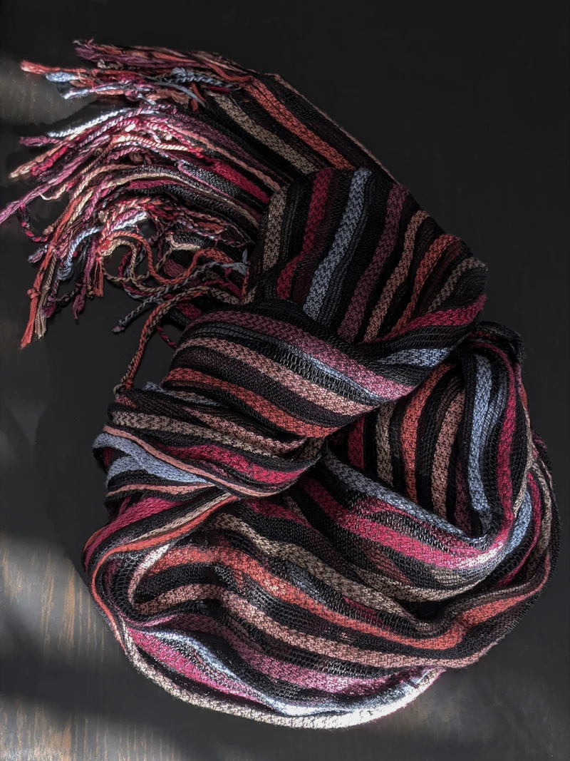 Merino Wool Classic Check Scarf